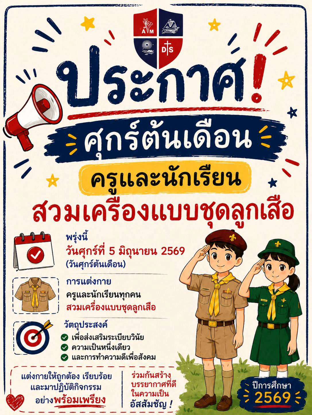ประกาศศุกร์ต้นเดือน